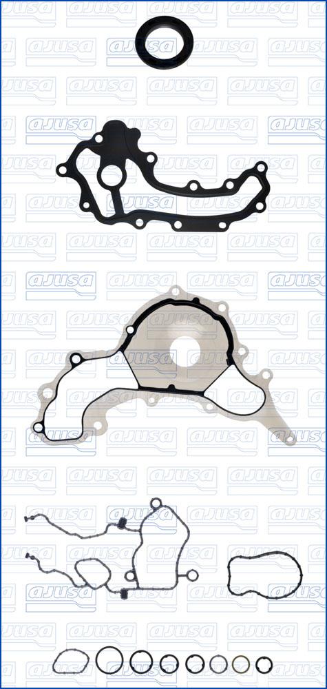 Ajusa 54308900 - Комплект прокладок, блок-картер двигуна autozip.com.ua