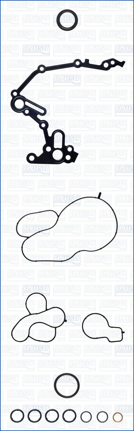 Ajusa 54294500 - Комплект прокладок, блок-картер двигуна autozip.com.ua