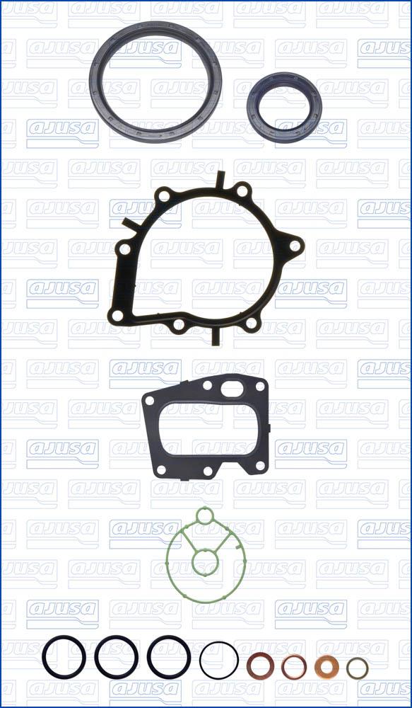 Ajusa 54266600 - Комплект прокладок, блок-картер двигуна autozip.com.ua