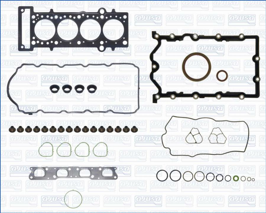 Ajusa 50465900 - Комплект прокладок, двигун autozip.com.ua
