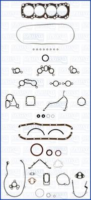 Ajusa 50094300 - Комплект прокладок, двигун autozip.com.ua