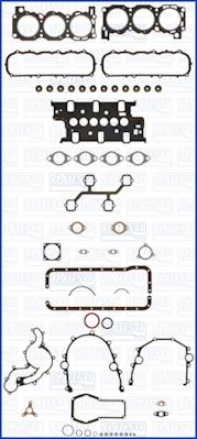 Ajusa 50040000 - Комплект прокладок, двигун autozip.com.ua
