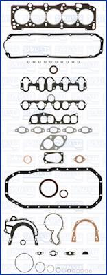 Ajusa 50061800 - Комплект прокладок, двигун autozip.com.ua
