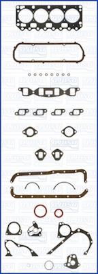 TE Parts 116001 - Комплект прокладок, двигун autozip.com.ua
