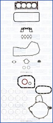 Ajusa 50036200 - Комплект прокладок, двигун autozip.com.ua