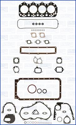 Ajusa 50120800 - Комплект прокладок, двигун autozip.com.ua