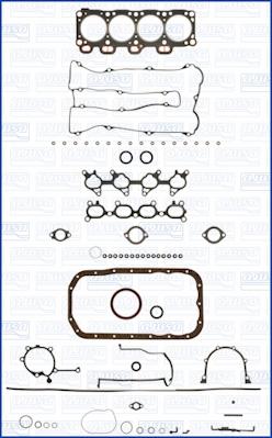 Ajusa 50128200 - Комплект прокладок, двигун autozip.com.ua