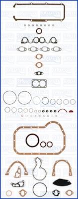 Ajusa 51007400 - Комплект прокладок, двигун autozip.com.ua