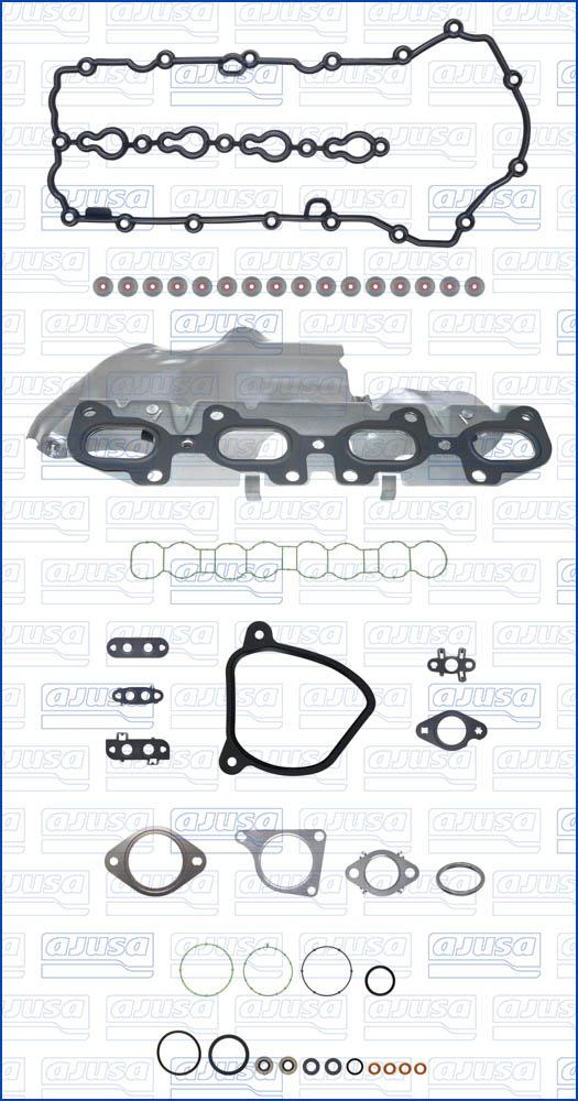 Ajusa 53061100 - Комплект прокладок, головка циліндра autozip.com.ua