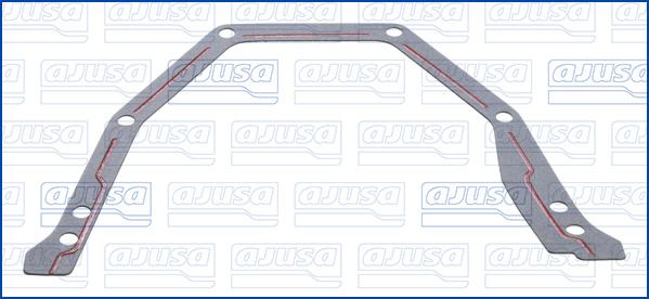 Ajusa 01241000 - Прокладка, кришка картера (блок-картер двигуна) autozip.com.ua