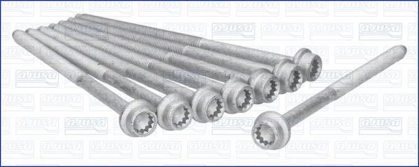 Ajusa 81036000 - Комплект болтів головки циліндрів autozip.com.ua