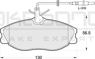 Akebono AN-4779WKE - Гальмівні колодки, дискові гальма autozip.com.ua