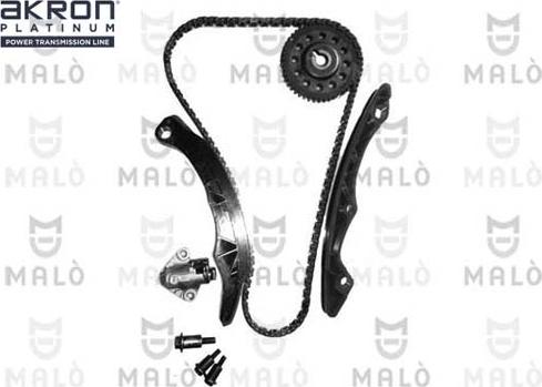 AKRON-MALÒ 909049 - Комплект ланцюга приводу распредвала autozip.com.ua