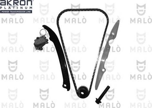 AKRON-MALÒ 909047 - Комплект ланцюга приводу распредвала autozip.com.ua