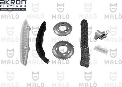 AKRON-MALÒ 909055 - Комплект ланцюга приводу распредвала autozip.com.ua
