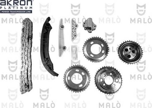 AKRON-MALÒ 909056 - Комплект ланцюга приводу распредвала autozip.com.ua