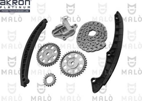 AKRON-MALÒ 909050 - Комплект ланцюга приводу распредвала autozip.com.ua