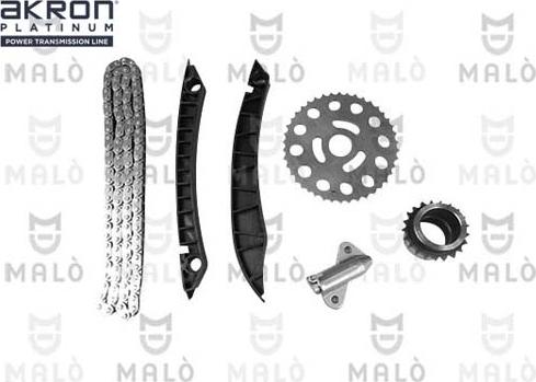 AKRON-MALÒ 909051 - Комплект ланцюга приводу распредвала autozip.com.ua