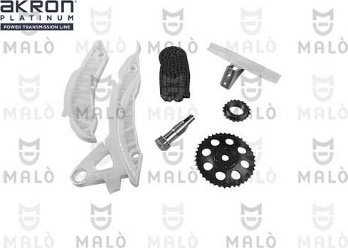 AKRON-MALÒ 909068 - Комплект ланцюга приводу распредвала autozip.com.ua