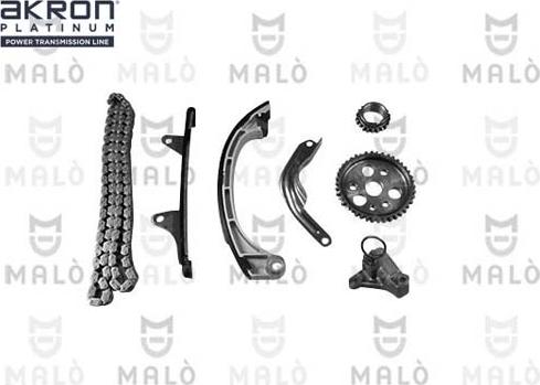 AKRON-MALÒ 909088 - Комплект ланцюга приводу распредвала autozip.com.ua