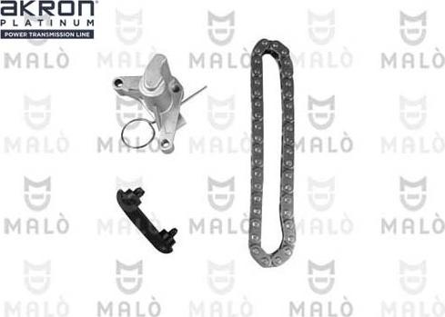 AKRON-MALÒ 909038 - Комплект ланцюга приводу распредвала autozip.com.ua