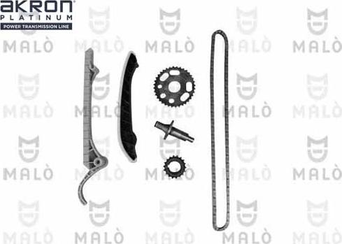 AKRON-MALÒ 909021 - Комплект ланцюга приводу распредвала autozip.com.ua
