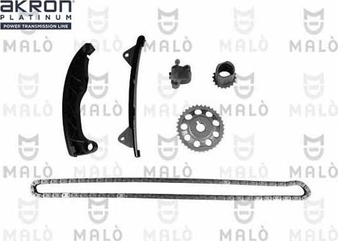 AKRON-MALÒ 909027 - Комплект ланцюга приводу распредвала autozip.com.ua
