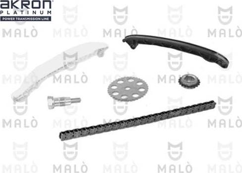 AKRON-MALÒ 909075 - Комплект ланцюга приводу распредвала autozip.com.ua