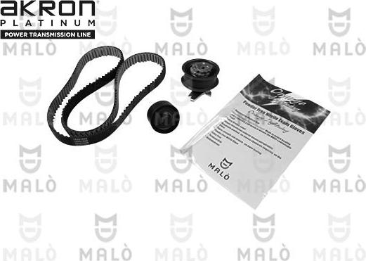 AKRON-MALÒ 1551091 - Комплект ременя ГРМ autozip.com.ua