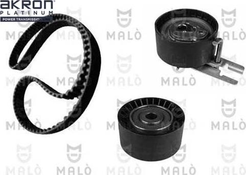 AKRON-MALÒ 1551007 - Комплект ременя ГРМ autozip.com.ua