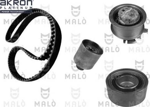 AKRON-MALÒ 1551014 - Комплект ременя ГРМ autozip.com.ua