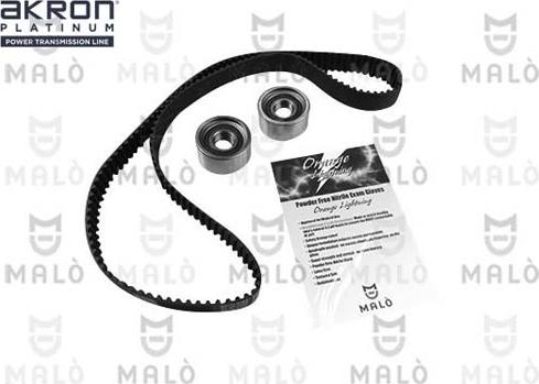 AKRON-MALÒ 1551033 - Комплект ременя ГРМ autozip.com.ua