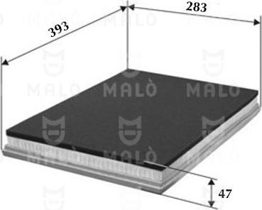 AKRON-MALÒ 1500458 - Повітряний фільтр autozip.com.ua