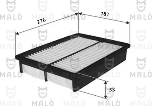 AKRON-MALÒ 1500572 - Повітряний фільтр autozip.com.ua
