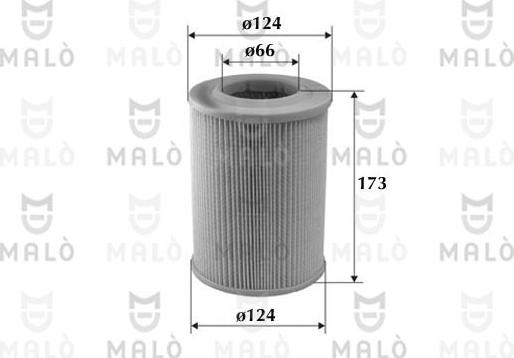 AKRON-MALÒ 1500610 - Повітряний фільтр autozip.com.ua