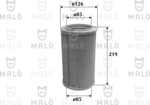 AKRON-MALÒ 1500153 - Повітряний фільтр autozip.com.ua