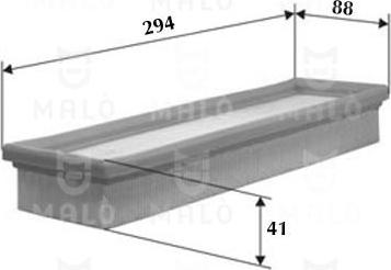 AKRON-MALÒ 1500247 - Повітряний фільтр autozip.com.ua