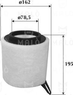 AKRON-MALÒ 1500232 - Повітряний фільтр autozip.com.ua