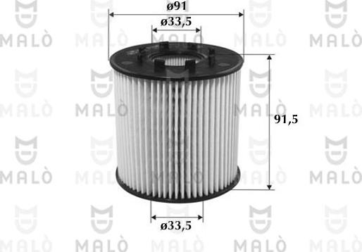 AKRON-MALÒ 1510090 - Масляний фільтр autozip.com.ua