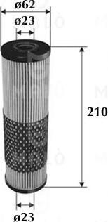 AKRON-MALÒ 1510065 - Масляний фільтр autozip.com.ua