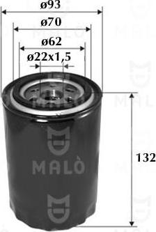 AKRON-MALÒ 1510088 - Масляний фільтр autozip.com.ua