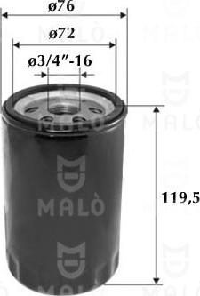 AKRON-MALÒ 1510087 - Масляний фільтр autozip.com.ua