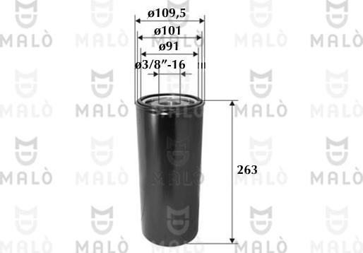 AKRON-MALÒ 1510111 - Масляний фільтр autozip.com.ua