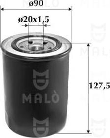 AKRON-MALÒ 1510186 - Масляний фільтр autozip.com.ua
