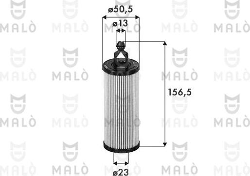 AKRON-MALÒ 1510255 - Масляний фільтр autozip.com.ua