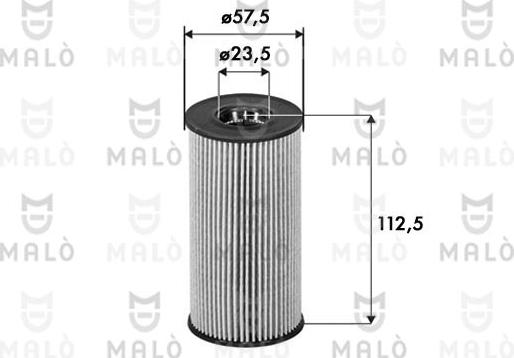 AKRON-MALÒ 1510257 - Масляний фільтр autozip.com.ua