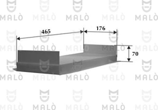 AKRON-MALÒ 1530851 - Фільтр, повітря у внутрішній простір autozip.com.ua