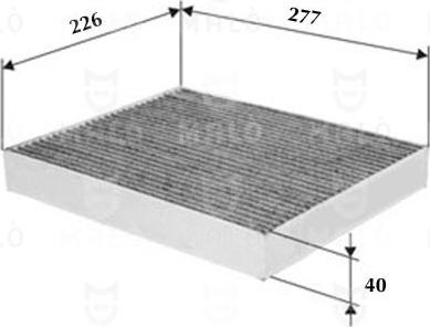 AKRON-MALÒ 1530291 - Фільтр, повітря у внутрішній простір autozip.com.ua