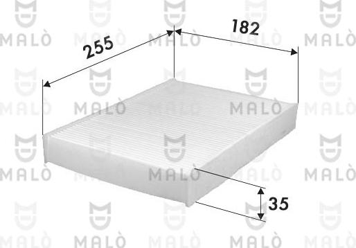 AKRON-MALÒ 1532632 - Фільтр, повітря у внутрішній простір autozip.com.ua