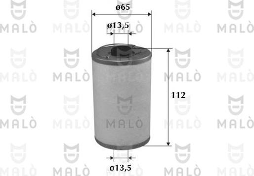 AKRON-MALÒ 1520092 - Паливний фільтр autozip.com.ua